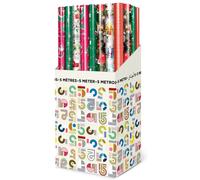 Papel de regalo rollo tv 0,7x5 m (caja de 40) navidad