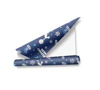 Papel de, Tottenham Hotspur FC, envoltura de Navidad para regalos, fútbol, 2 hojas y 2 etiquetas