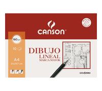 Papel dibujo marca mayor 160gr din a4 en minipacks de 10 hojas