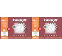 Papel dibujo marca mayor 160gr din a4 en minipacks de 10 hojas (Paquete de 2)
