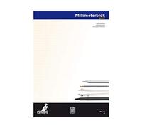 Papel milimetrado Kangaro A3 80 gramos bloc 25 hojas. Paquete de 5 unidades.