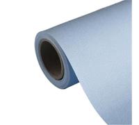 Papel Para Ramos De Flores Rollo impermeable de 60cm x 6 metros, papel embalaje Color sólido con flores, suministros for envolver ramo