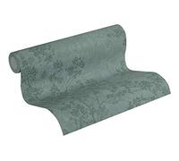Livingwalls Papel pintado Bosque New Walls Cosy & Relax tejido no tejido 10.05 m x 0.53 m Verde