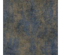 Papel pintado de vinilo texturizado de lujo Ella Decor Azul Marino/Oro 10438-08