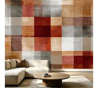 Papel pintado fotográfico de estilo rural multicolor con diseño de cuadros, composición de patchwork, papel pintado, papel pintado, papel pintado, papel pintado, papel pintado, pared, dormitorio