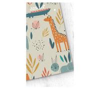 Papel pintado infantil animales selva animalesselva - multicolor - 1 rollo 55 x 300 cm