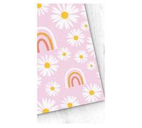 Papel pintado infantil daisy daisy - rosa - 1 rollo 55 x 300 cm