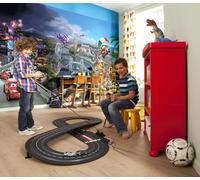 Disney Giant Mural Papel Fotomural Lightning Mcqueen Para Cuarto Infantil