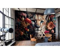 Papel Pintado Mural Pared Wild Cat Decoración Niñas 123x86" Mujer