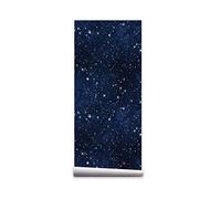 Papel Pintado Pared Cielo Estrellado Azul Papel Pintado Autoadhesivo No Tejidos Papel Adhesivo Pared Fácil de Quitar Vinilos de Pared Decorativos Dormitorio Cocina Sala de Estar Baño 40x100cm
