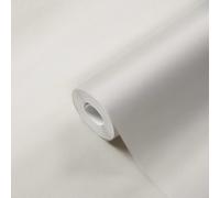 Papel Pintado Uni De Un Solo Color Con Estructura Ligera - Crema, Gris Claro