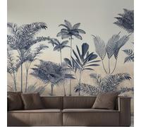 Papel pintado vinilo aplicación cola en pared naturaleza mural 30 madagascar multicolor rasch 53cmx24m lavable