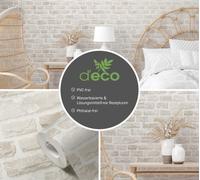 A.S. Création Natural Living 386373 - Papel pintado (10,05 x 0,53 m), color beige