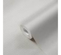 Papel Tapiz Con Pequeño Patrón De Puntos - Gris, Blanco