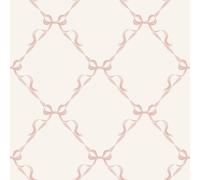 Papel Tapiz Crema Rosa Holden 14032 Diseño Elegante de Cinta