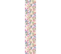 Papel tapiz de fibra textil con adhesivo preaplicado – MOTIVOS FLORES Y PÁJAROS – 1 rollo de 300 x 60 cm