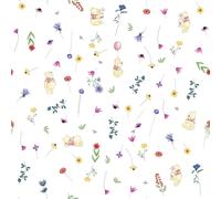 Papel Tapiz Disney Winnie The Pooh 53cm x 10m Niños Bebé Dormitorio Blanco