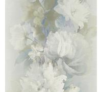 Papel Tapiz Floral Aurora Vinilo Texturizado Azul Erismann 10513-08 Sala Comedor