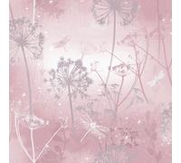 Papel Tapiz Floral Botánico Jardín Pradera Flores Meadow Rosas - Elija Diseño