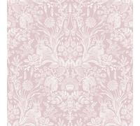 Papel Tapiz Harlan Woodland Damask Rosa Pálido - Holden 90161