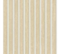 Papel Tapiz Natural Crema Beige Topo Marfil - Floral Cuadro Raya Mármol