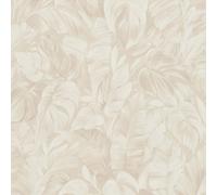 Papel Tapiz Natural Crema Beige Topo Marfil - Floral Cuadro Raya Mármol