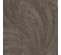 Papel Tapiz Pluma Hoja Chocolate Metálico Vinilo Erismann 1047647 Moderno