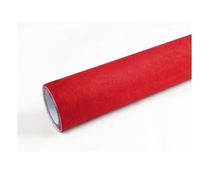 Papel Terciopelo APLI Rojo, Rollo 0,5 x 5 m.