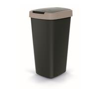 Papelera 25L KEDEN Compacta Q tapa doble NSAB25-WG5C