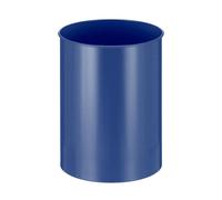 Papelera, acero, redonda capacidad 30 l, H x Ø 470 x 335 mm