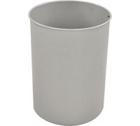 Papelera, acero, redonda capacidad 30 l, H x Ø 470 x 335 mm