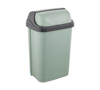Papelera con tapa 25 l Verde nórdico 34x26x54 gama Rasmus