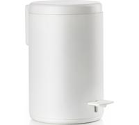 Papelera de baño RIM 3 l, blanco, aluminio, Zone Denmark