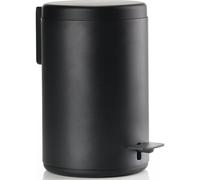 Papelera de baño RIM 3 l, negro, aluminio, Zone Denmark