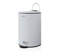 Papelera de baño TUBO, 3 l, gris, Blomus