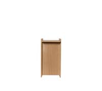 Papelera de madera Sama de , 35 cm de roble