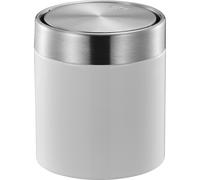 Papelera de mesa, acero EKO, capacidad 0,5 l, A x H x P 128 x 155 x 128 mm