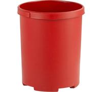 Papelera de plástico capacidad 50 l, H x Ø 490 x 430 mm