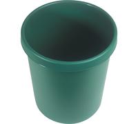 Papelera de polietileno helit, capacidad 30 l, UE 5 unid.
