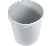 Papelera de polietileno helit, capacidad 45 l, UE 2 unid.