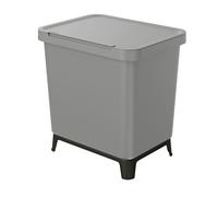Papelera de reciclaje 2 insertos 2 x 10L / 10 + 23L con base extraíble