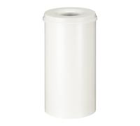 Papelera de seguridad, acero, autoextinguible capacidad 50 l, H x Ø 625 x 335 mm