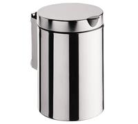 Papelera emco system2, con tapa, suspendida, 3 litros, acero inoxidable, 355300100