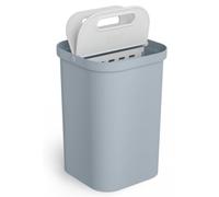 Papelera GORECYCLE 30109 14 l, para residuos clasificados, gris, Joseph Joseph