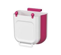 Papelera para Puerta de Armario Contenedor Plegable De Silicona 10 L Que | Contenedor Para Fregadero Para el hogar, restaurante, panadería, baño y cafetería