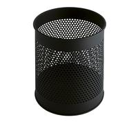 Papelera perforada, redonda capacidad 15 l, H x Ø 320 x 260 mm