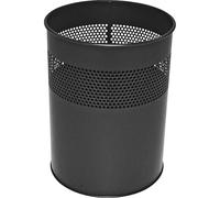 Papelera, redonda capacidad 30 l, H x Ø 405 x 310 mm