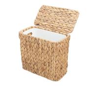 Papelera tejida Contenedor Estrecho de Basura y Reciclaje para Baño | Papelera doméstica Para Propietarios Decoradores Inquilinos Hogar Piso Oficina Residencia Salón Dormitorio Estudio