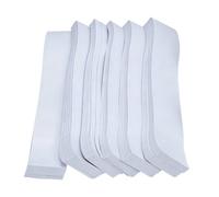 Paper Cash Straps - Cinta para agrupar dinero, 19,2 x 2,9 cm, A | Cinta de papel blanco para correa de efectivo para manejo de efectivo al por menor, presentación de recibos y agrupación de