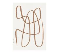 Paper Collective Lámina Different Ways marrón 30x40 cm